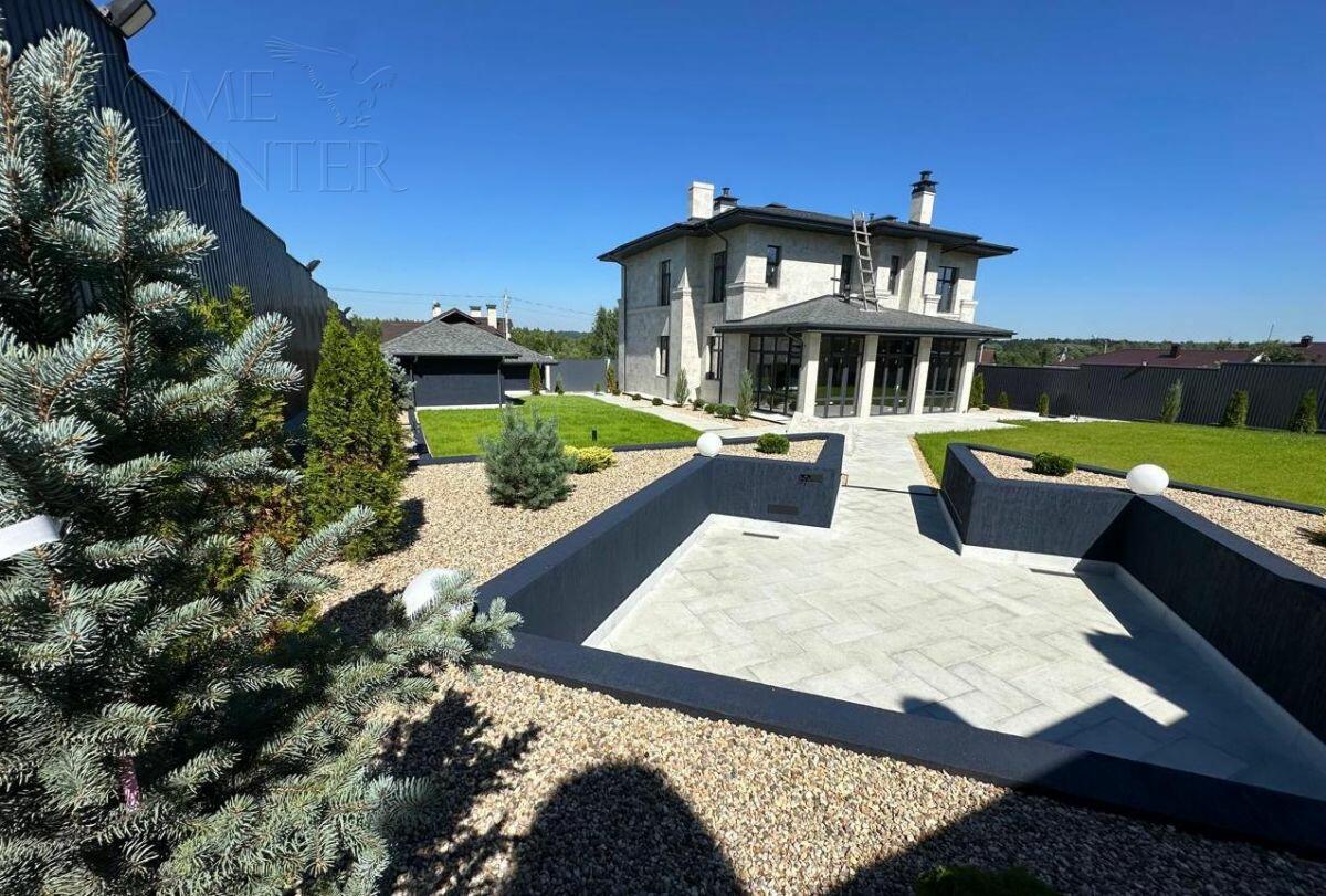 2-этажный коттедж 460 м² без отделки