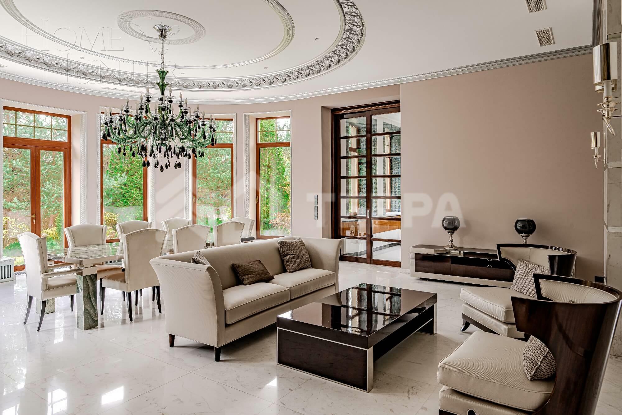 2-этажный коттедж 1 400 м² с отделкой