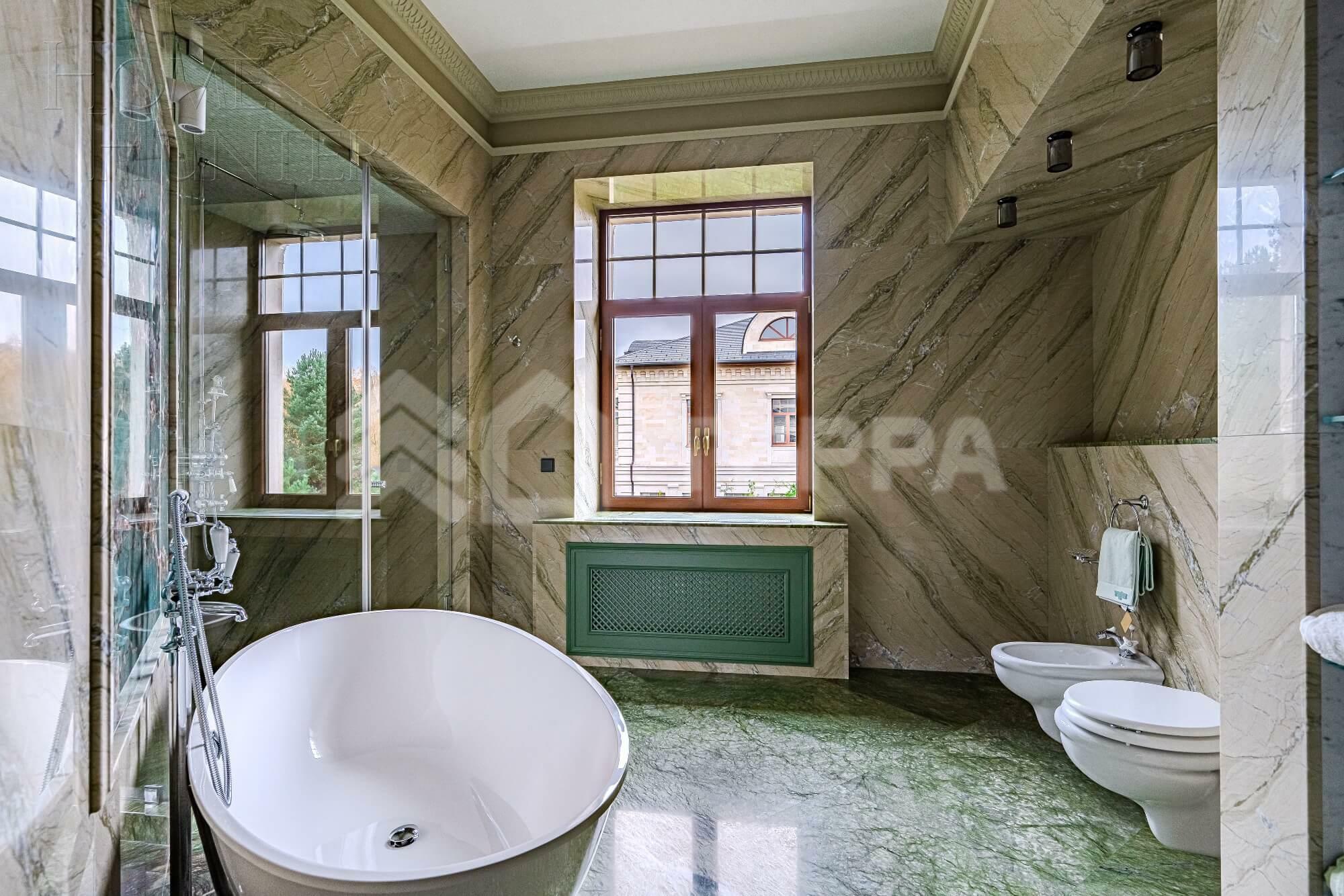 2-этажный коттедж 1 400 м² с отделкой