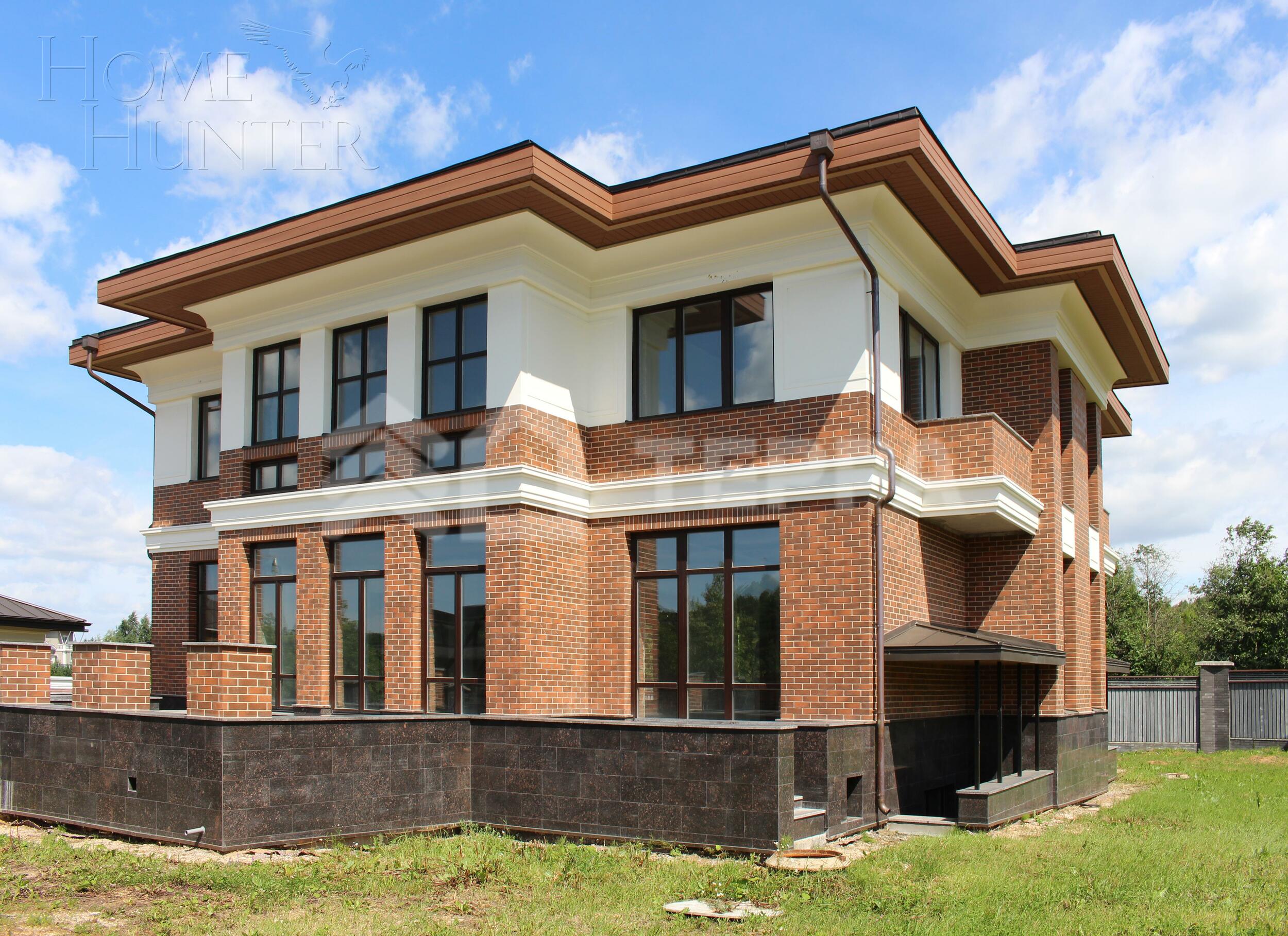 2-этажный коттедж 862 м² без отделки