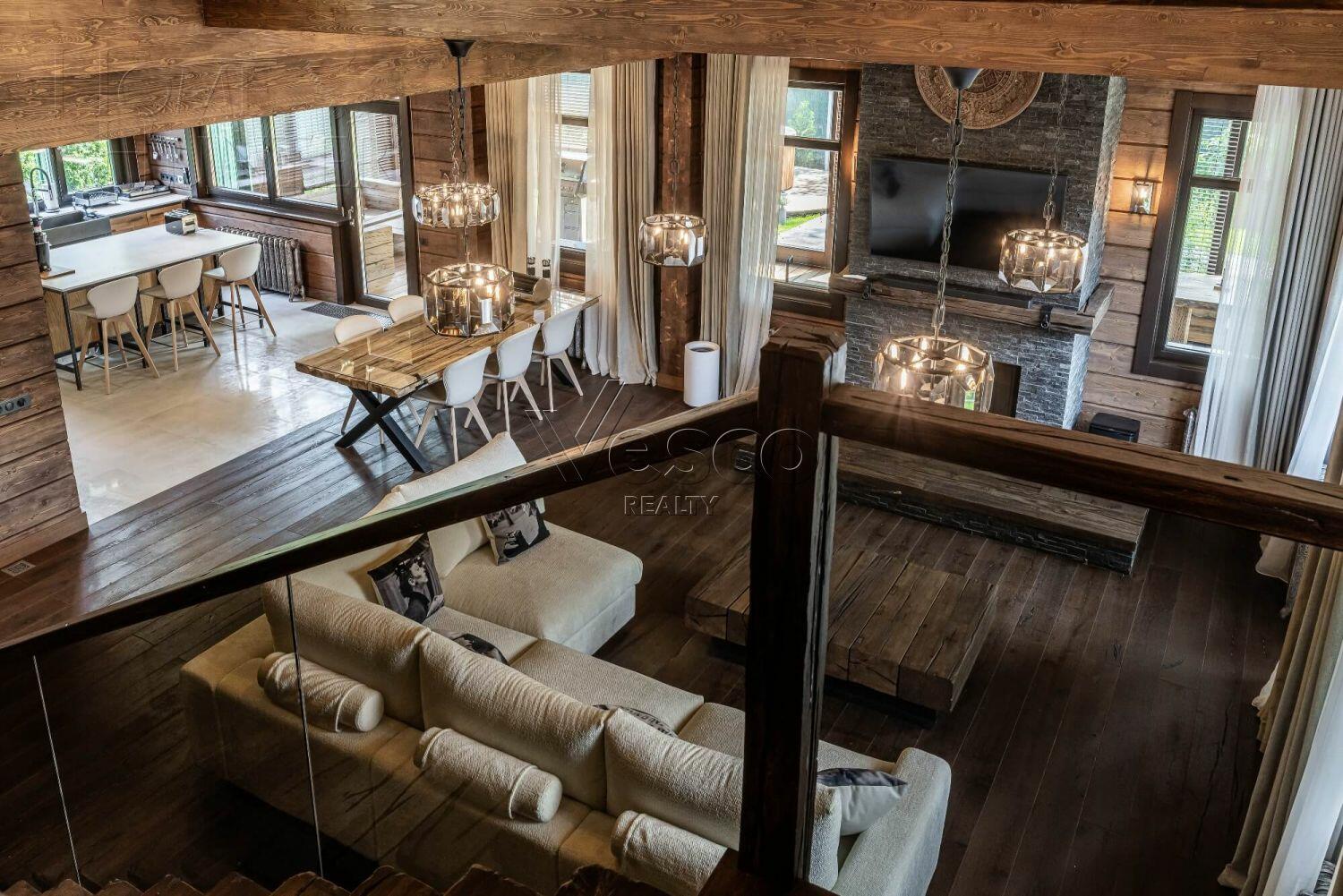 2-этажный коттедж 521 м² с отделкой