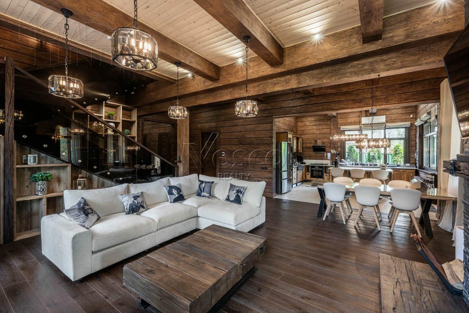 2-этажный коттедж 521 м² с отделкой