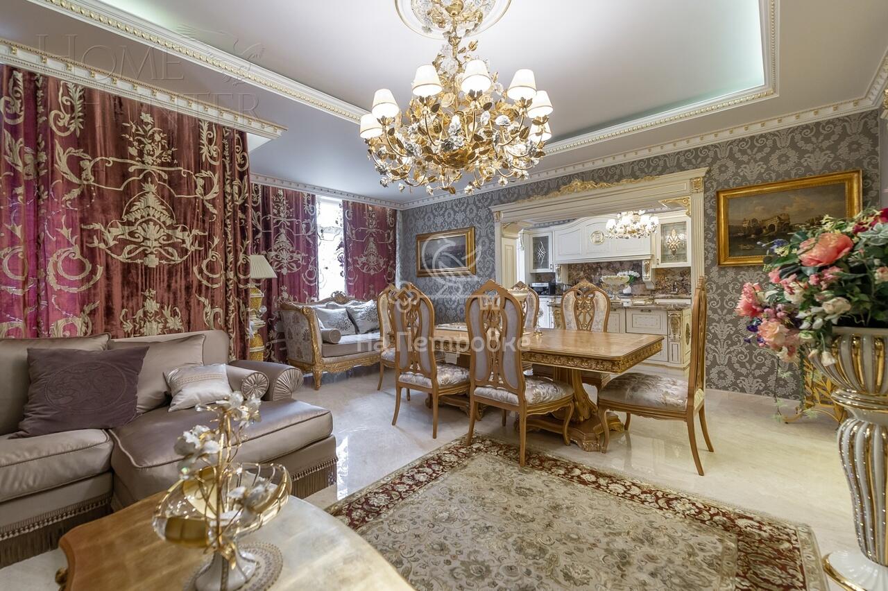 3-КОМН. КВАРТИРА С ОТДЕЛКОЙ 182.7 М² НА 2 ЭТАЖЕ