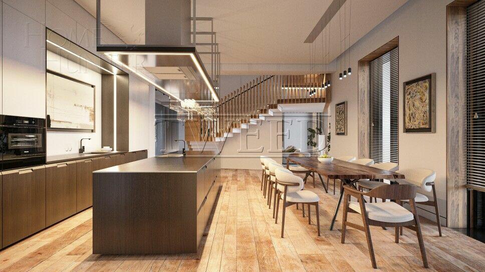 3-этажный коттедж 1 200 м² без отделки