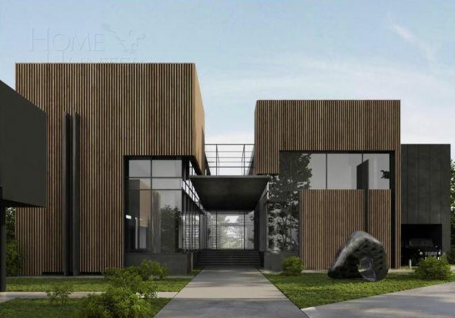 2-этажный коттедж 648 м² без отделки