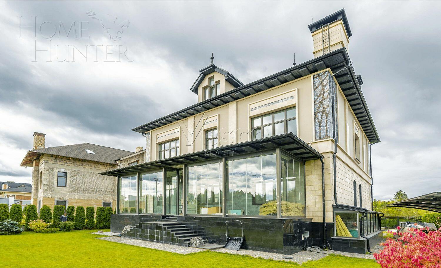 2-этажный коттедж 669 м² без отделки