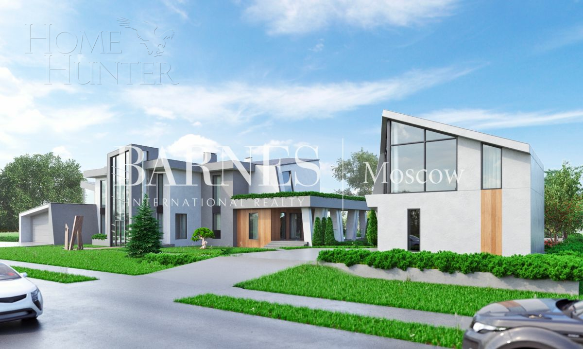 2-этажный коттедж 1 300 м² без отделки