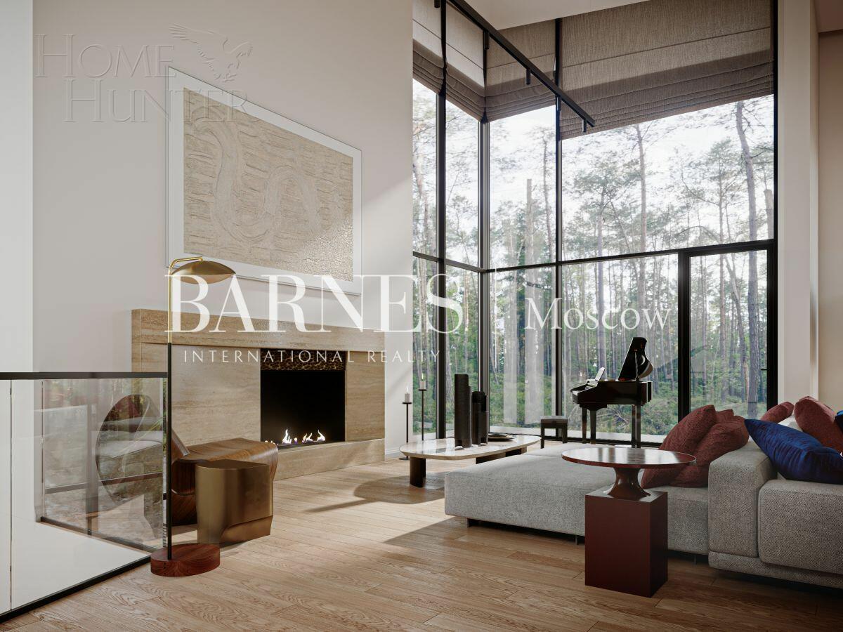 2-этажный коттедж 1 046 м² с отделкой