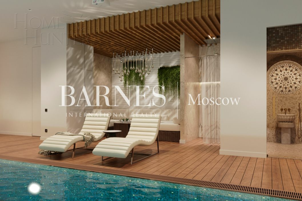 2-этажный коттедж 1 596 м² без отделки