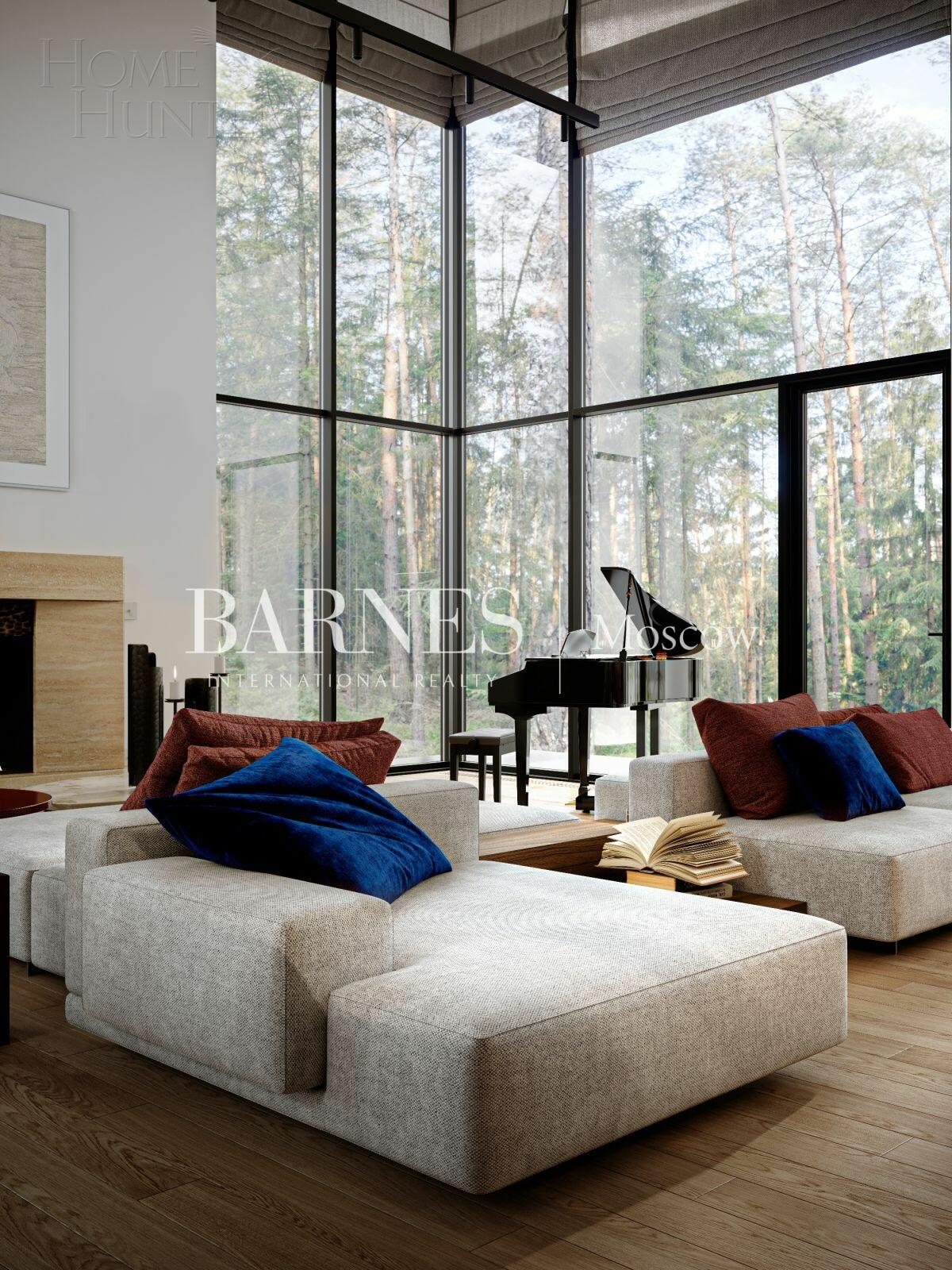 2-этажный коттедж 1 046 м² с отделкой