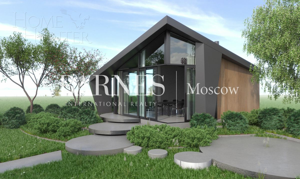 2-этажный коттедж 1 300 м² без отделки