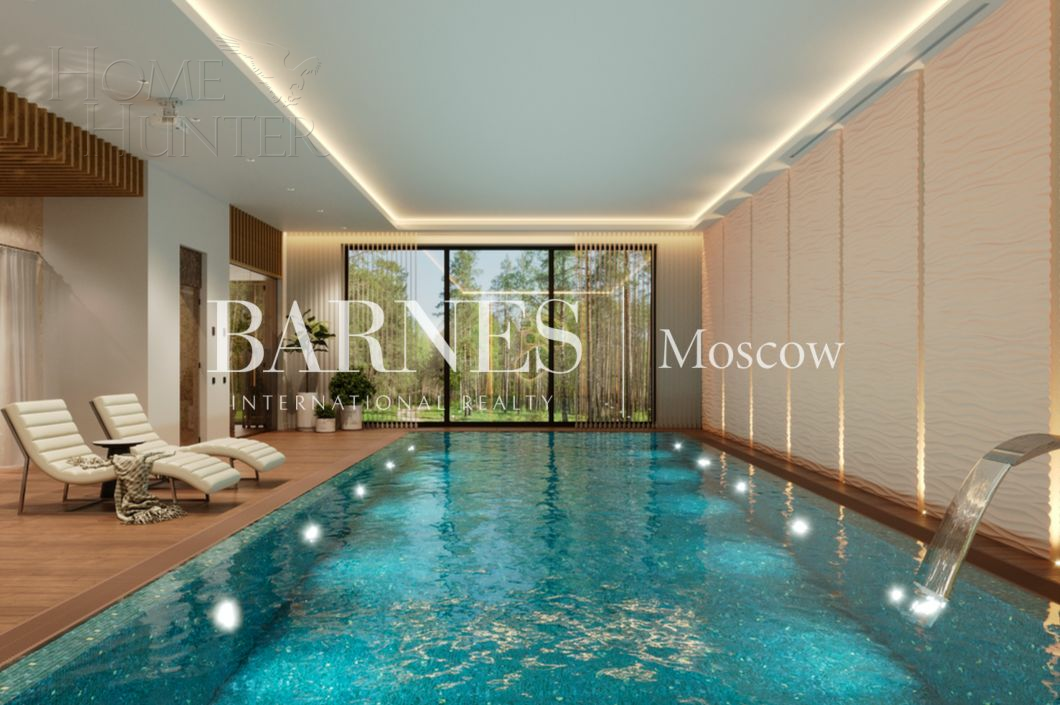 2-этажный коттедж 1 596 м² без отделки