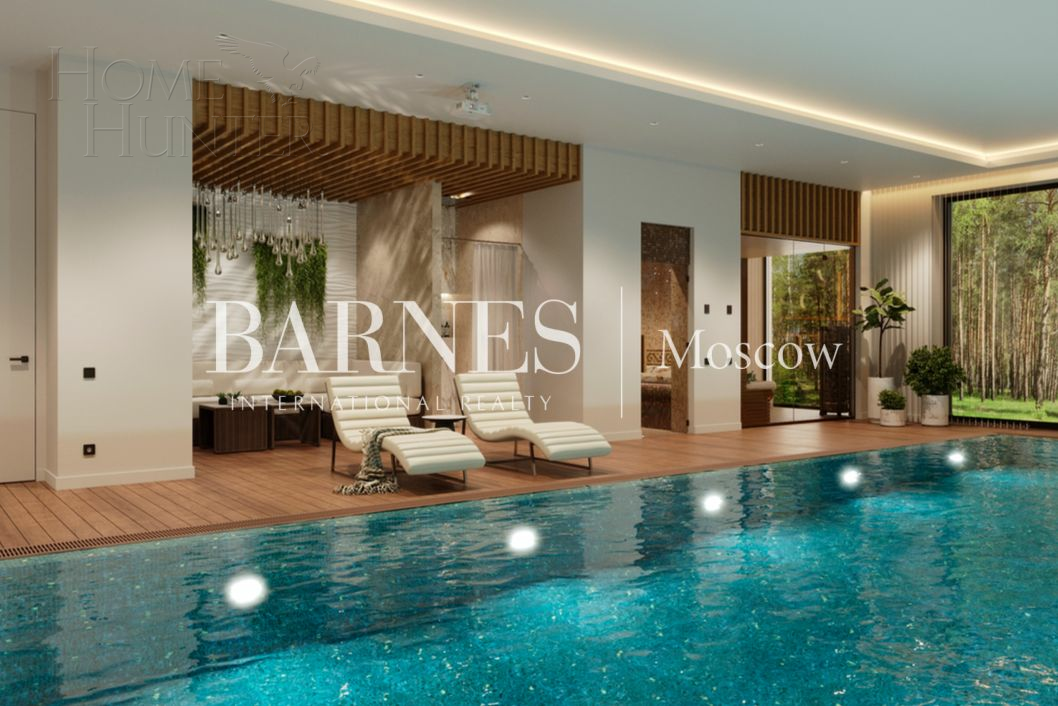 2-этажный коттедж 1 596 м² без отделки