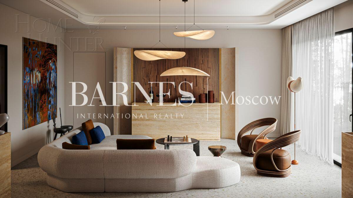 2-этажный коттедж 1 046 м² с отделкой