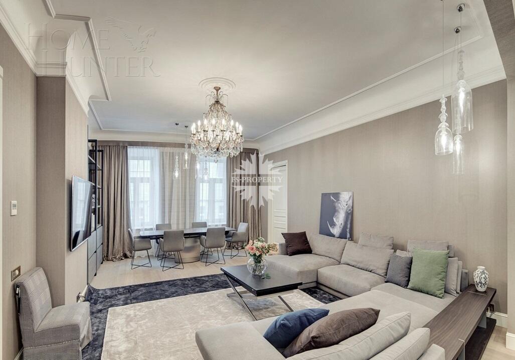 4-КОМН. КВАРТИРА С ОТДЕЛКОЙ 242 М² НА 2 ЭТАЖЕ