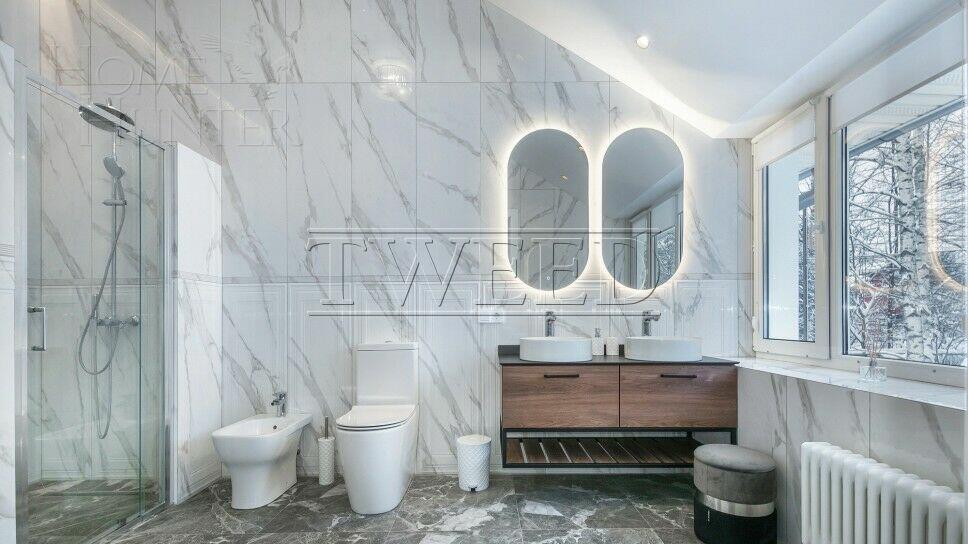 3-этажный коттедж 400 м² с отделкой