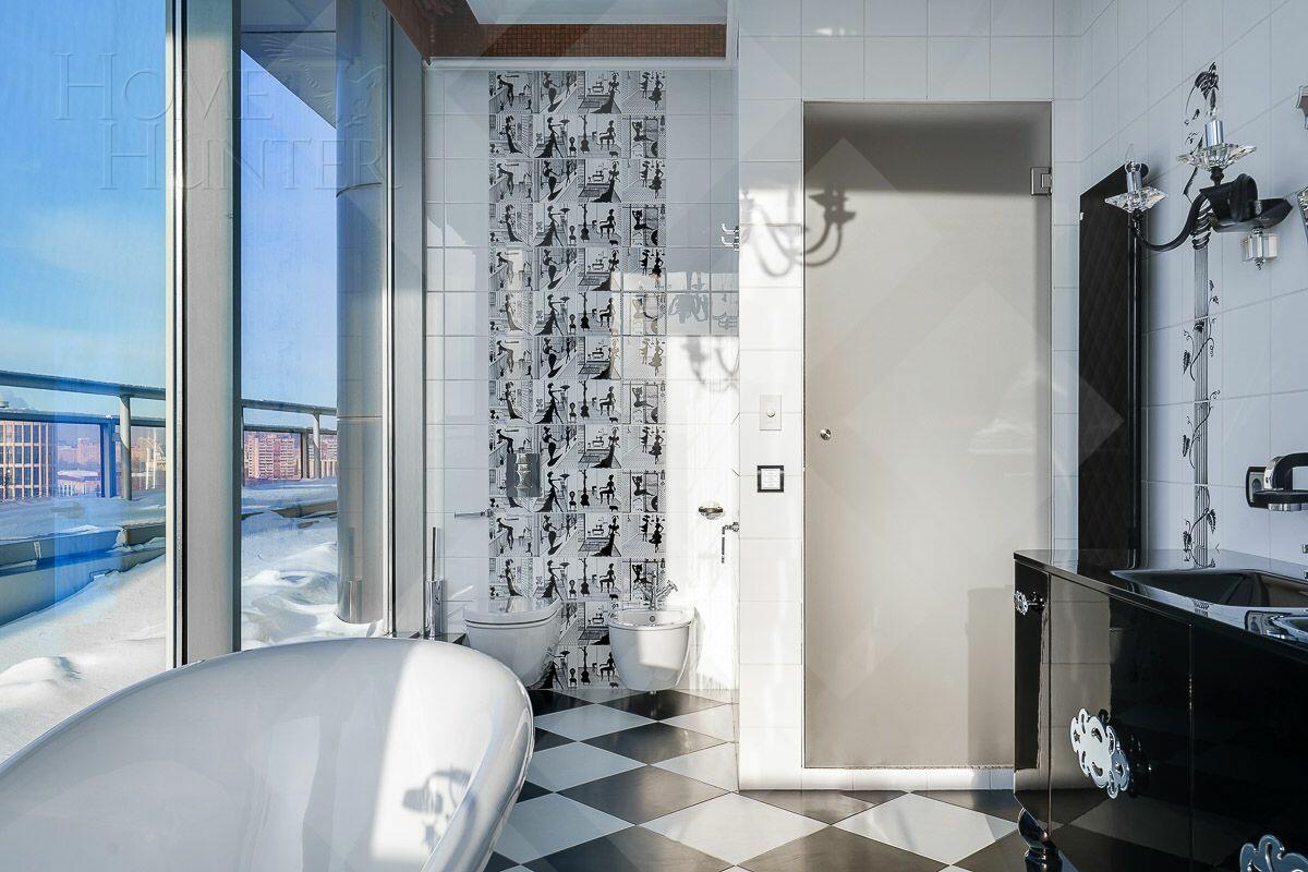 6-КОМН. ПЕНТХАУС С ОТДЕЛКОЙ 465 М² НА 10 ЭТАЖЕ