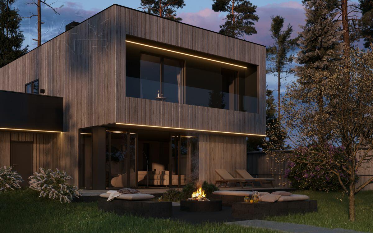 2-этажный коттедж 471 м² с отделкой