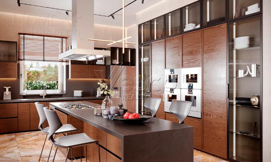 2-этажный коттедж 740 м² без отделки