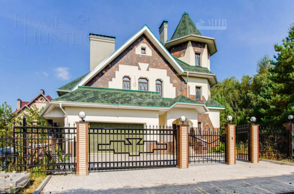 2-этажный коттедж 500 м² с отделкой