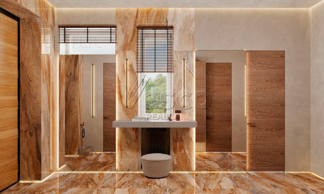 2-этажный коттедж 740 м² без отделки