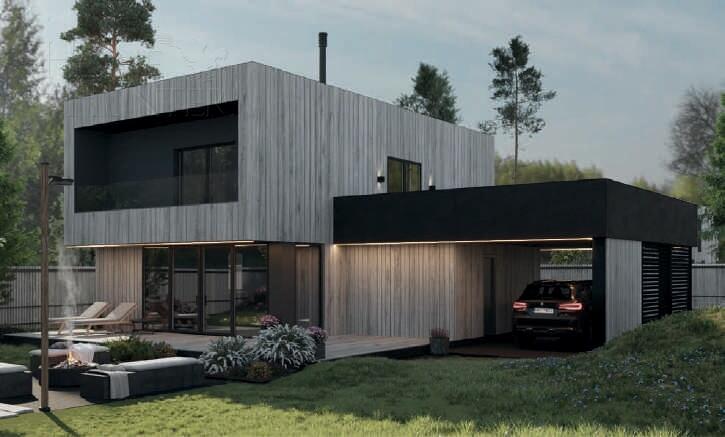 2-этажный коттедж 437 м² с отделкой