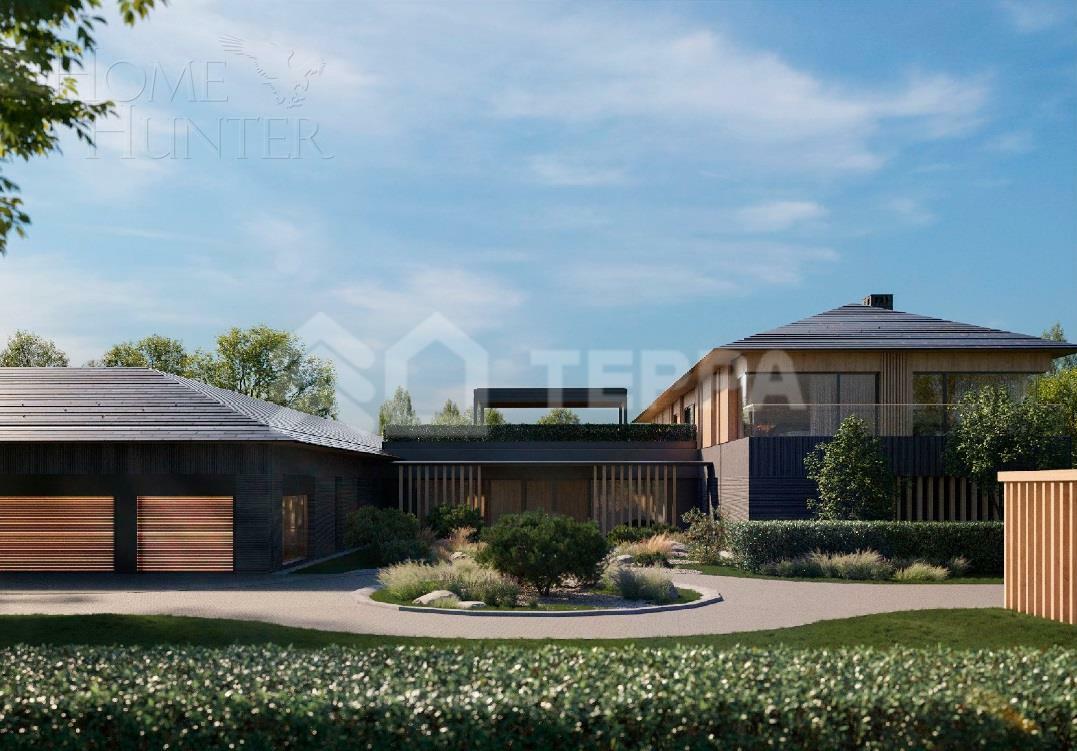 2-этажный коттедж 1 845 м² без отделки