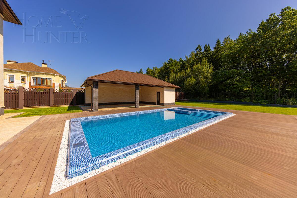 2-этажный коттедж 600 м² без отделки