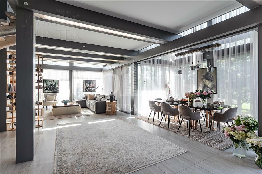 2-этажный коттедж 420 м² с отделкой