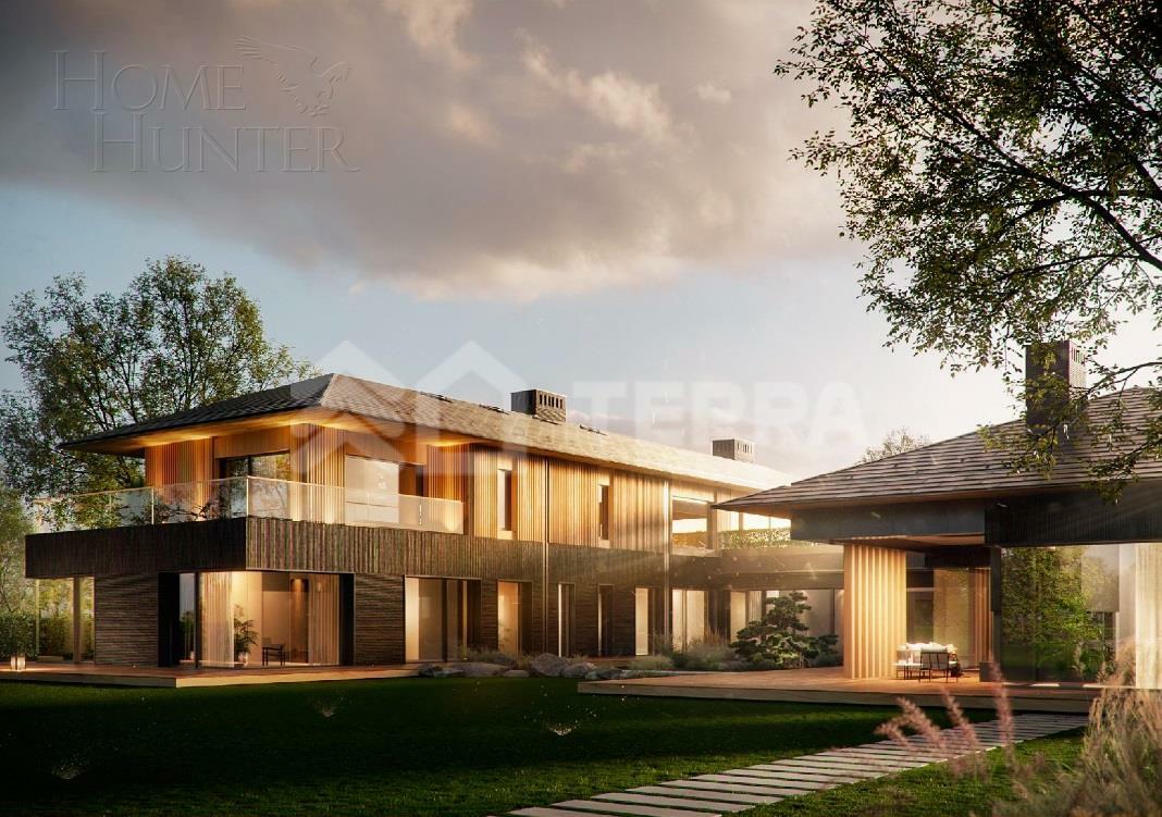 2-этажный коттедж 1 845 м² без отделки