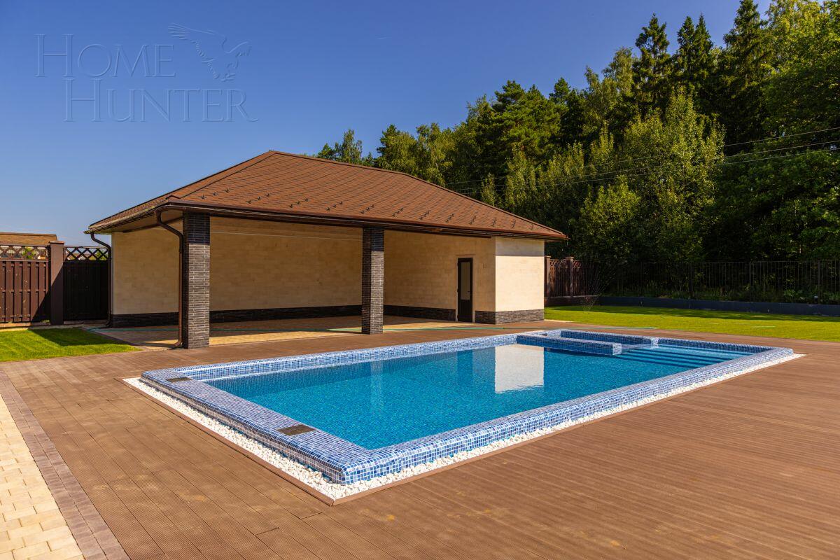 2-этажный коттедж 600 м² без отделки