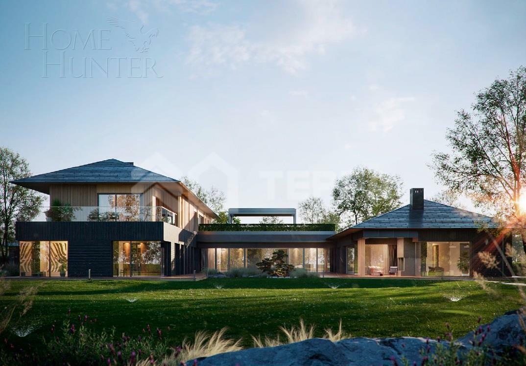 2-этажный коттедж 1 845 м² без отделки