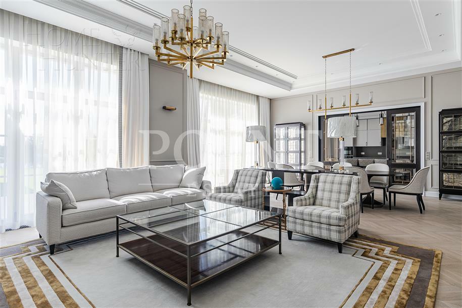 2-этажный коттедж 863 м² с отделкой