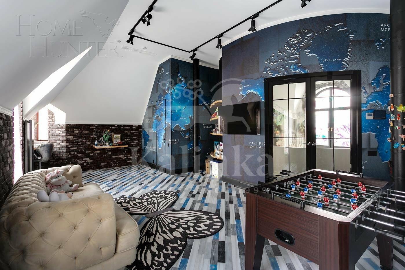 3-этажный коттедж 1 200 м² с отделкой