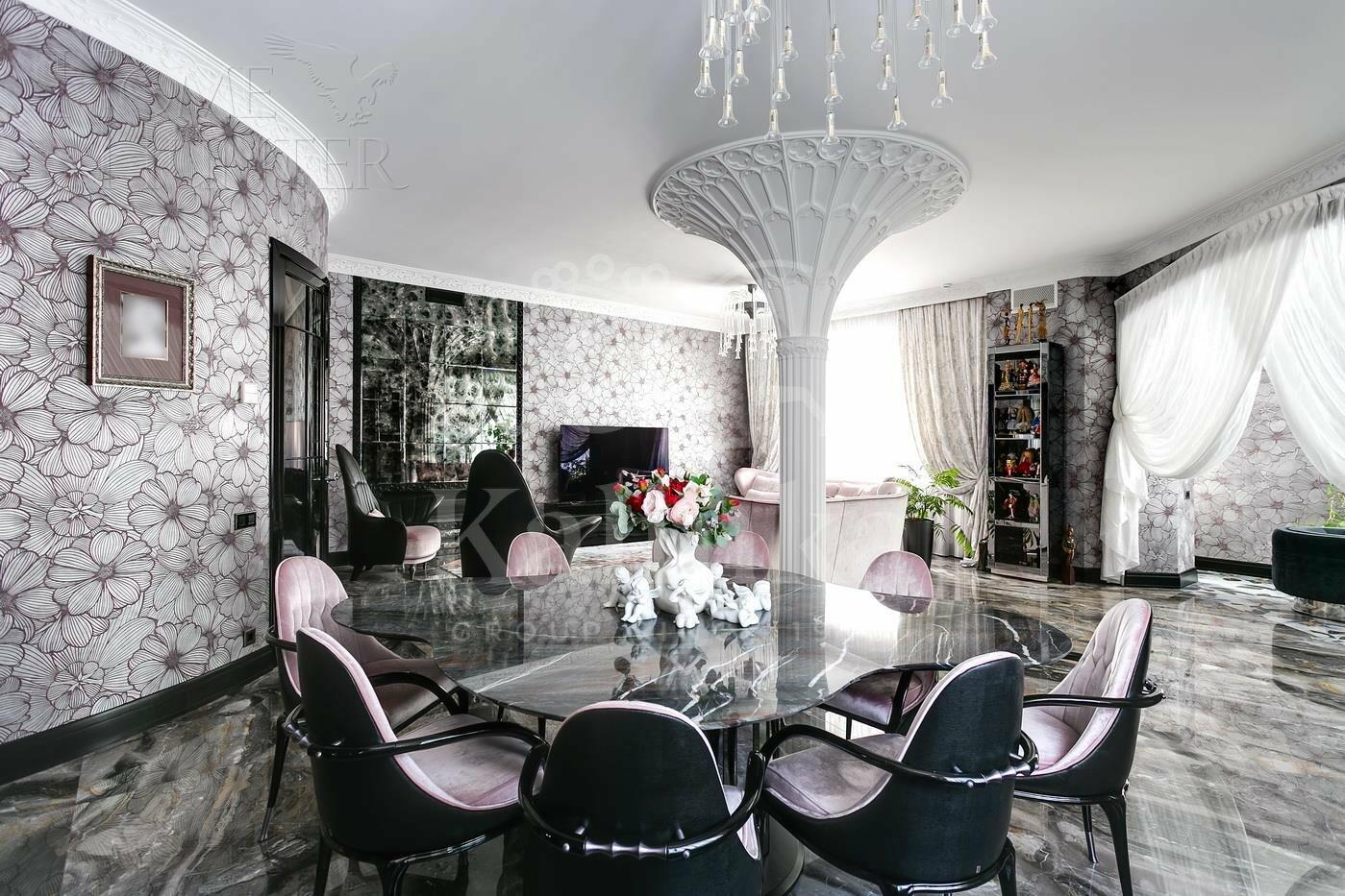 3-этажный коттедж 1 200 м² с отделкой