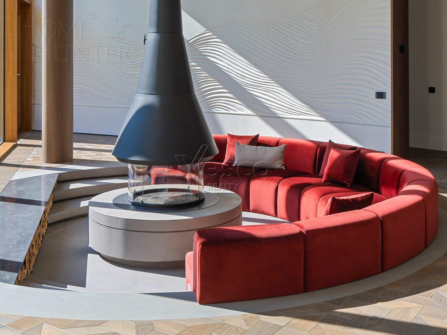 2-этажный коттедж 1 517 м² с отделкой