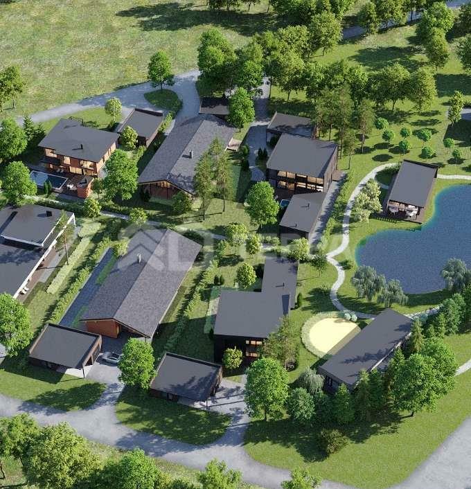 2-этажный коттедж 347 м² с отделкой