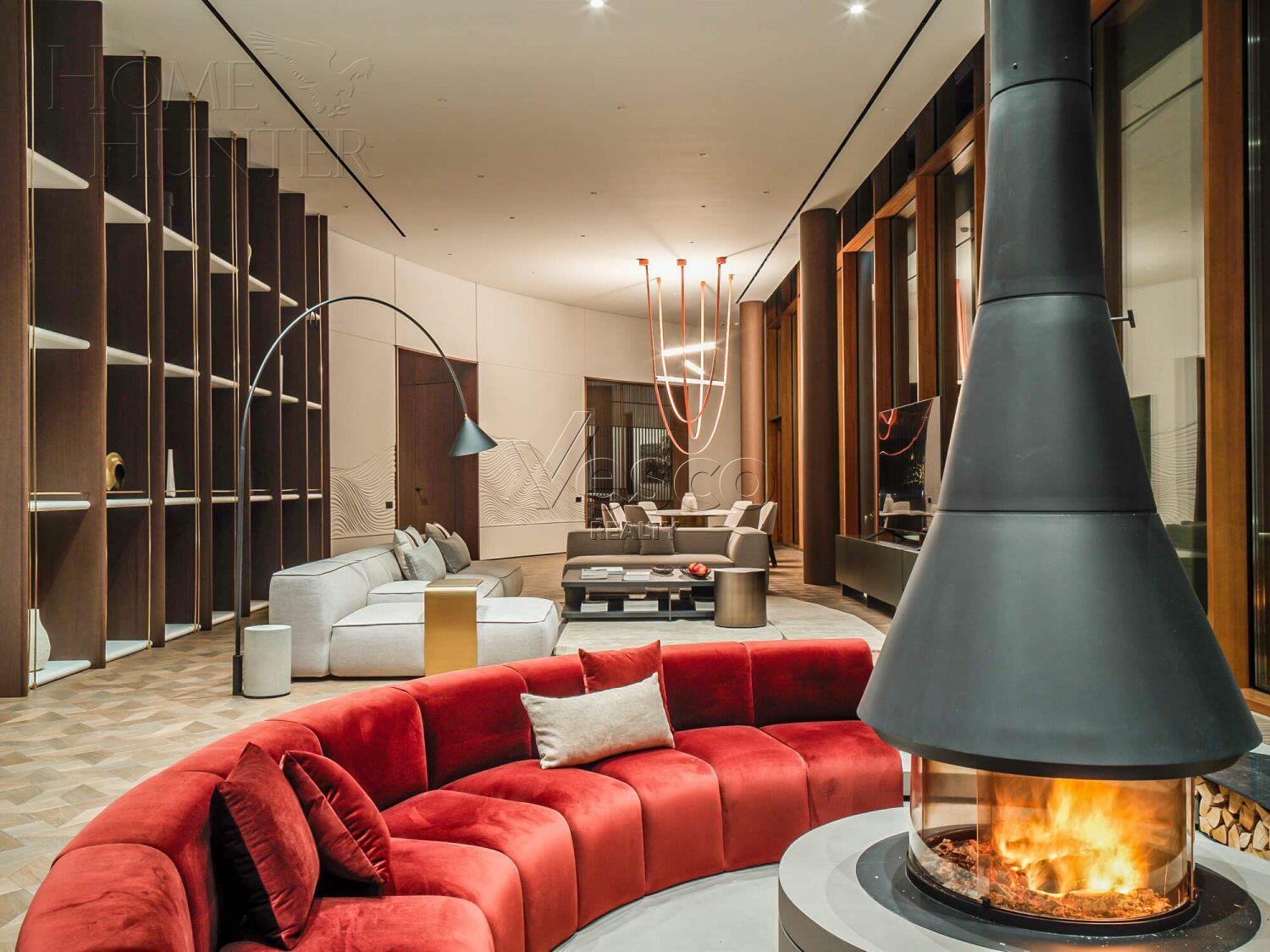 2-этажный коттедж 1 517 м² с отделкой