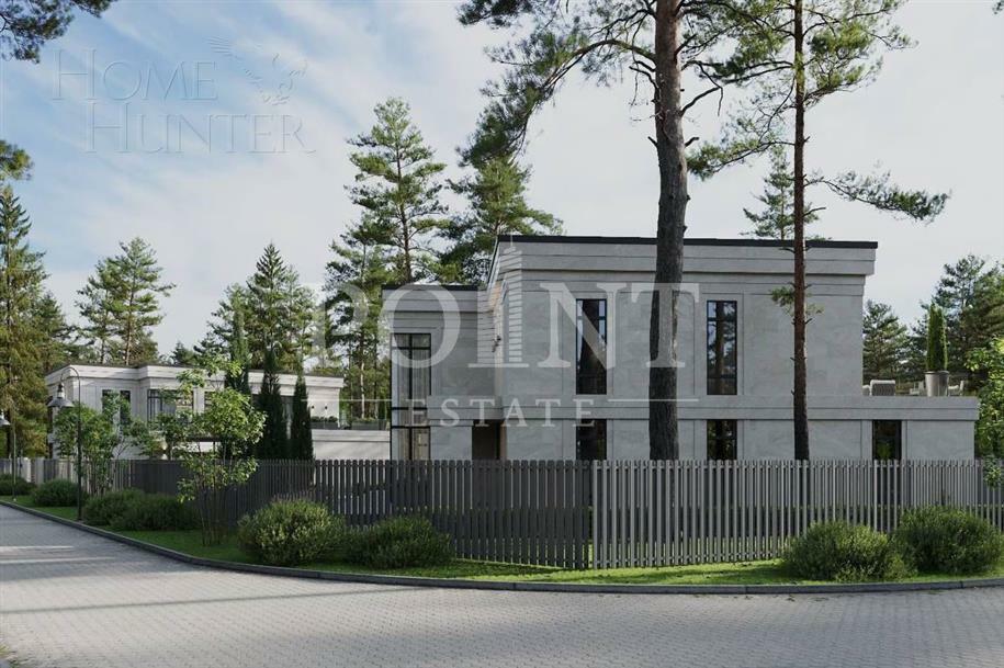 2-этажный коттедж 616 м² без отделки