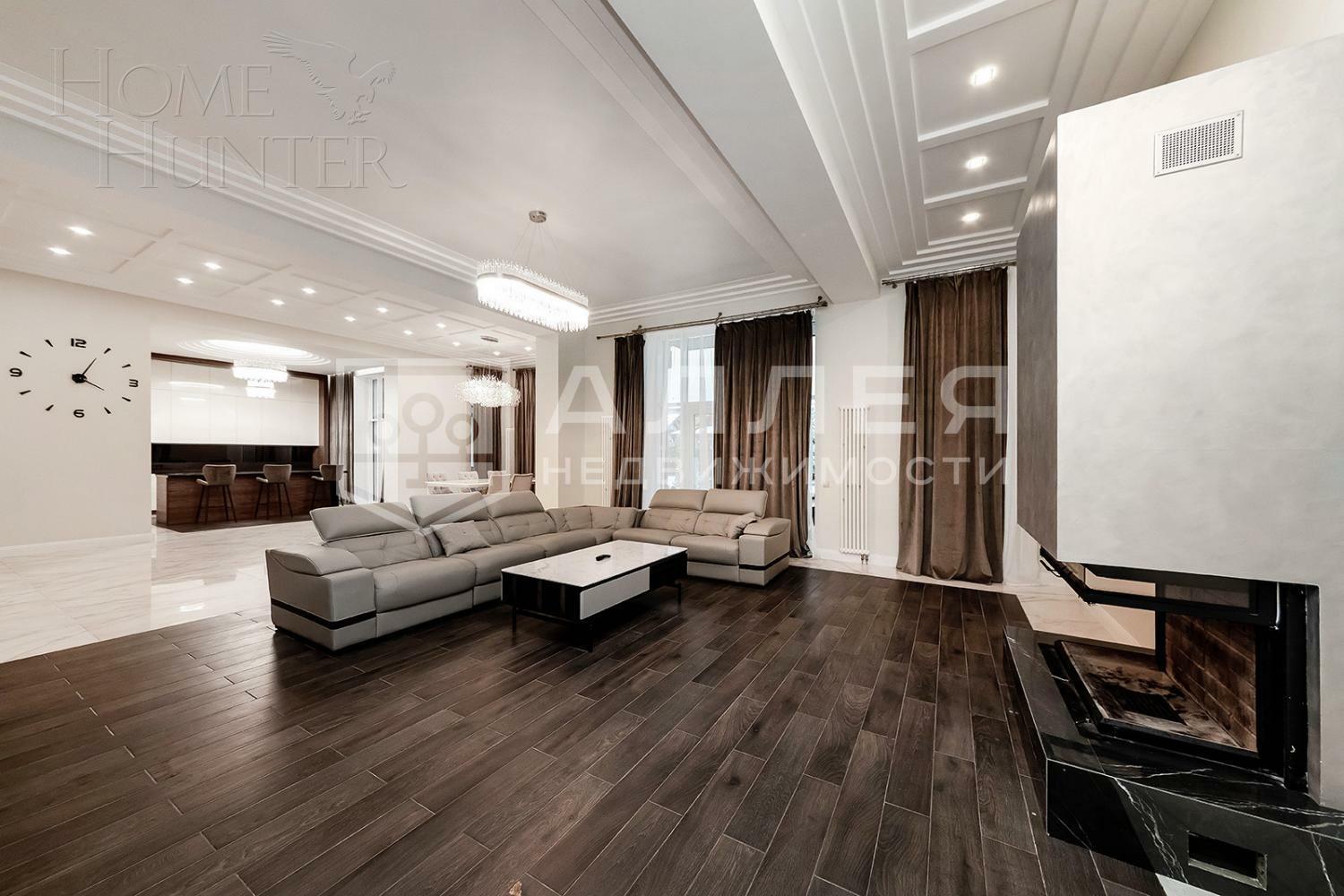 2-этажный коттедж 640 м² с отделкой