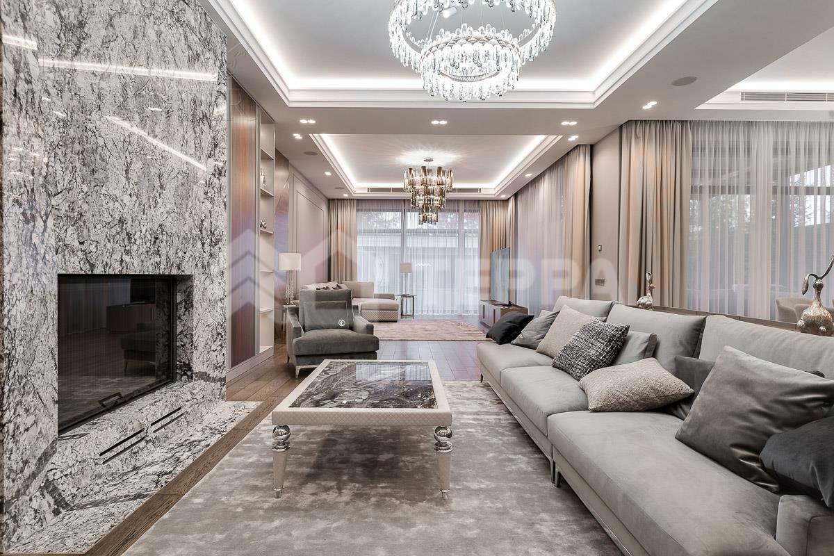 2-этажный коттедж 1 145 м² с отделкой