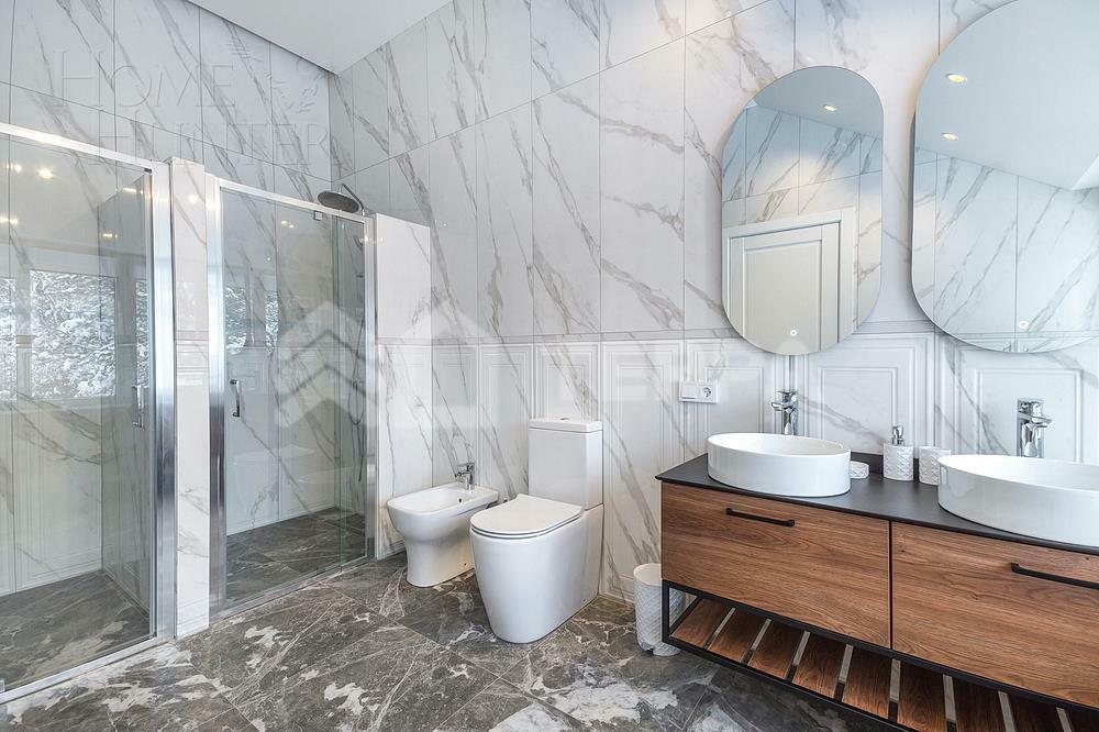 2-этажный коттедж 443 м² с отделкой