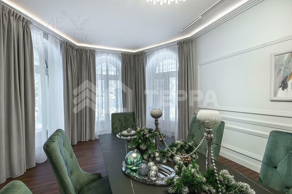 2-этажный коттедж 443 м² с отделкой