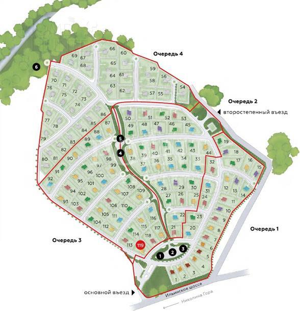 2-этажный коттедж 290.6 м² без отделки