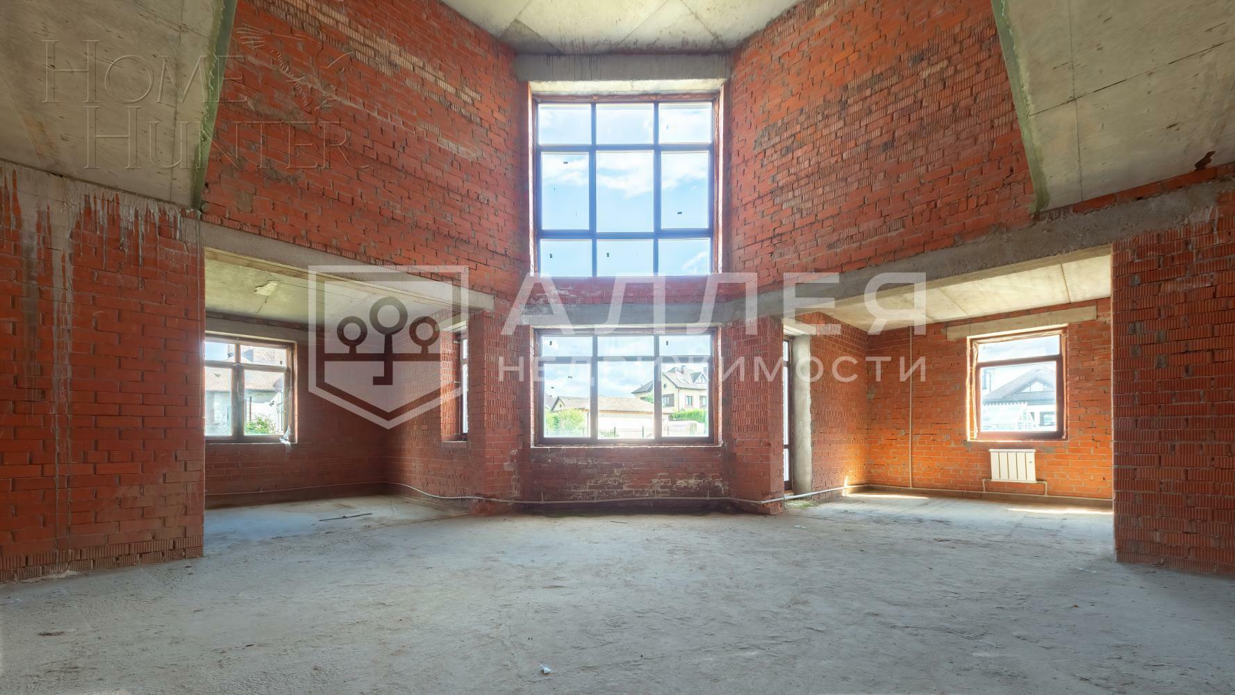 2-этажный коттедж 820 м² без отделки