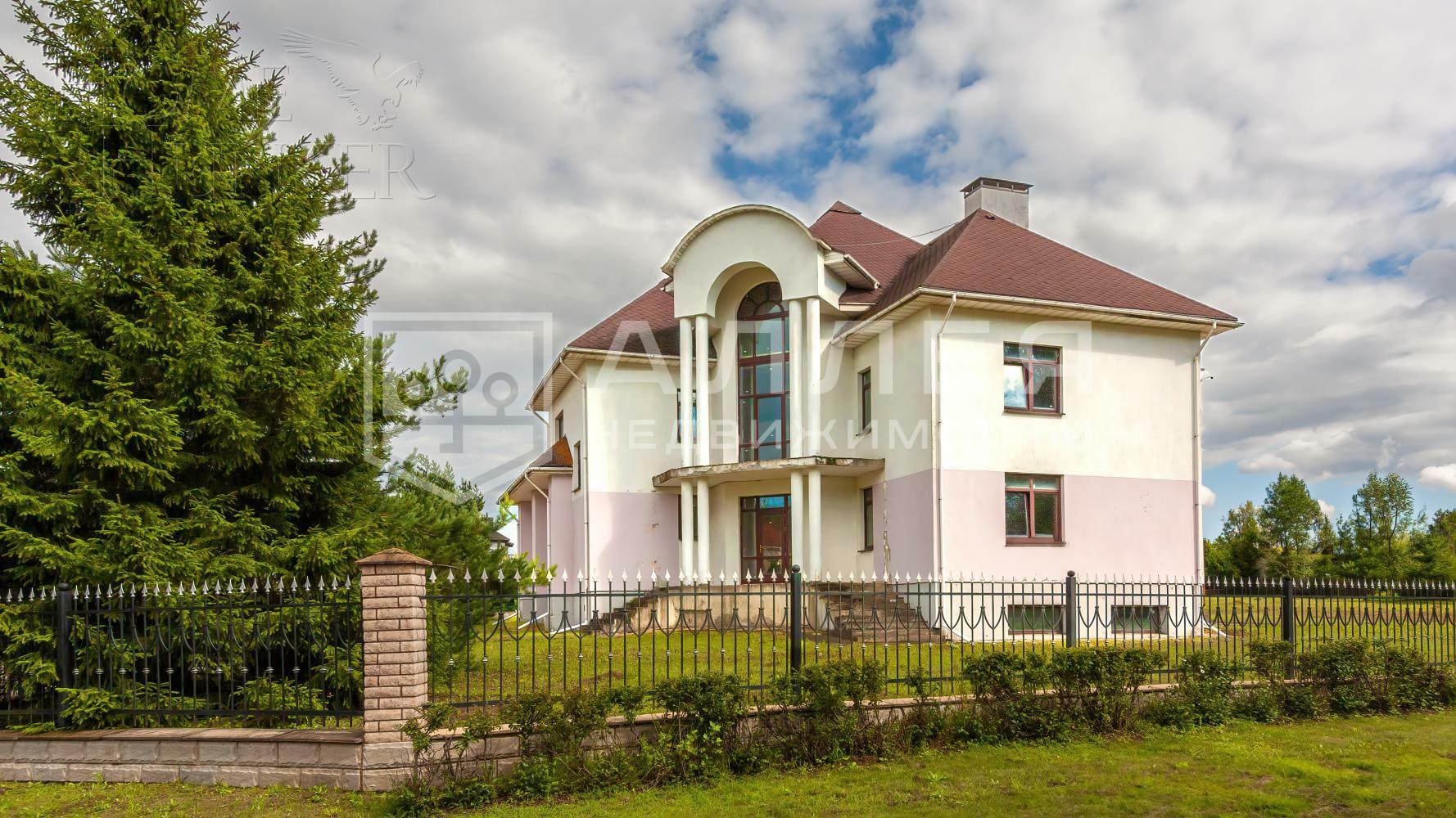 2-этажный коттедж 820 м² без отделки