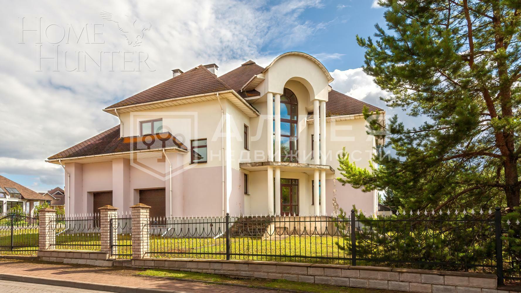 2-этажный коттедж 820 м² без отделки