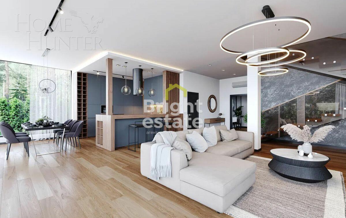 2-этажный коттедж 306 м² без отделки