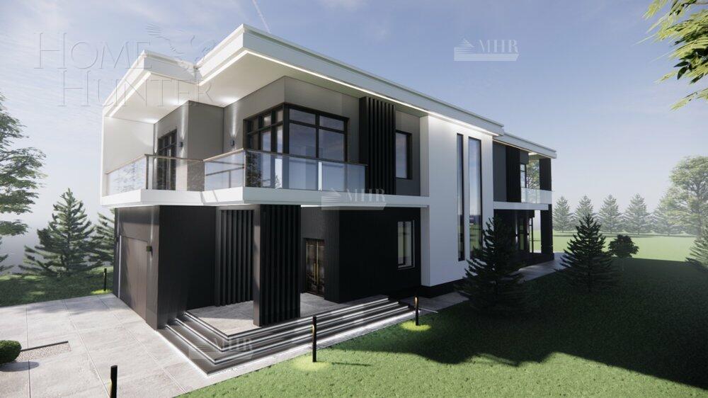 2-этажный коттедж 500 м² без отделки