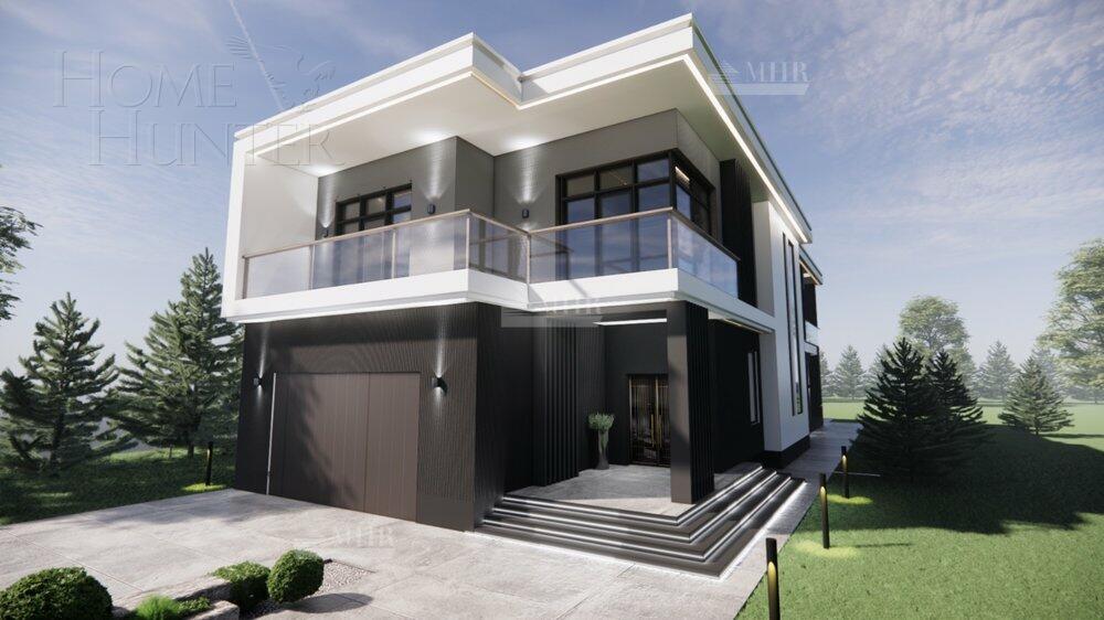 2-этажный коттедж 500 м² без отделки